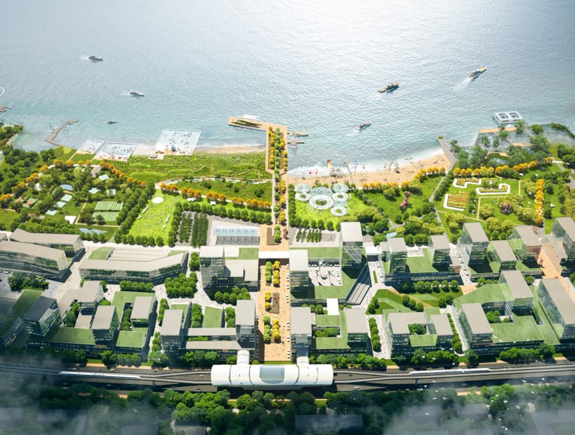 Yantai Seafront Garden